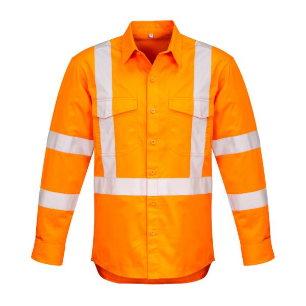 Mens Hi Vis X Back Taped Shirt INT022